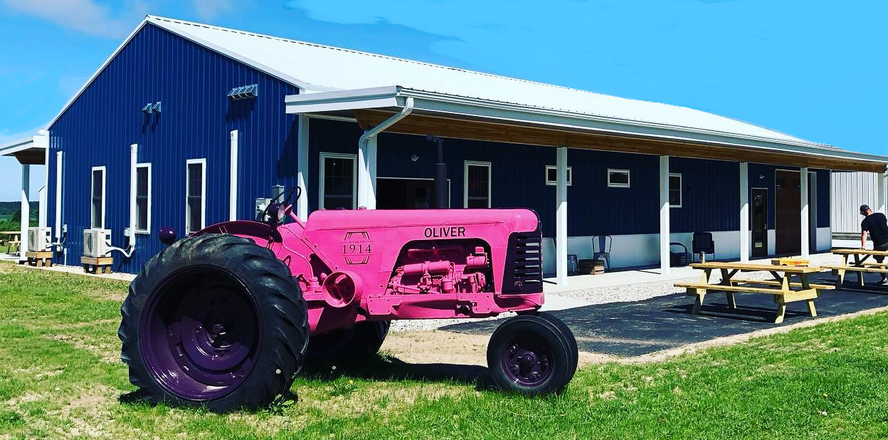 Cellar 1914 Shooks Farm Tasting Room and Pink Tractor