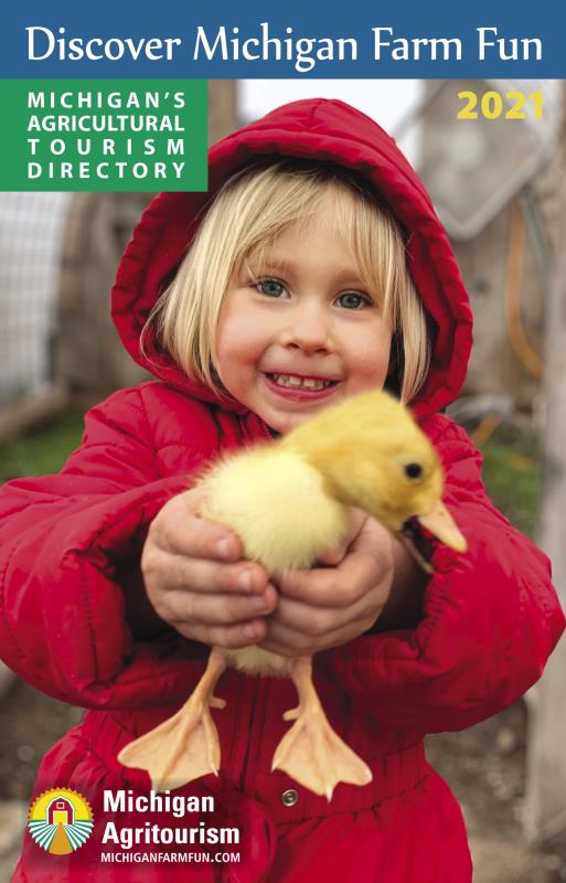 Cover image of 2021 Discover Michigan Farm Fun Directory - Michigan Agritourism 