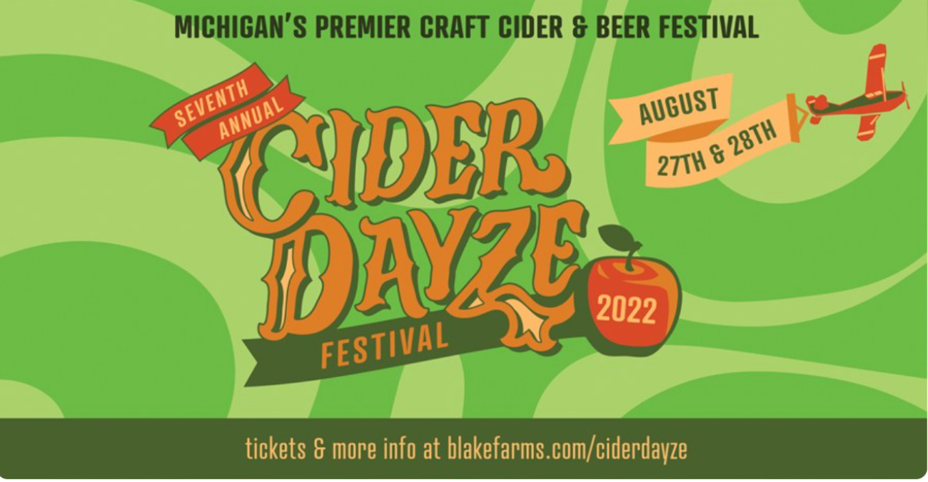 Cider Daze Flyer for Blake's