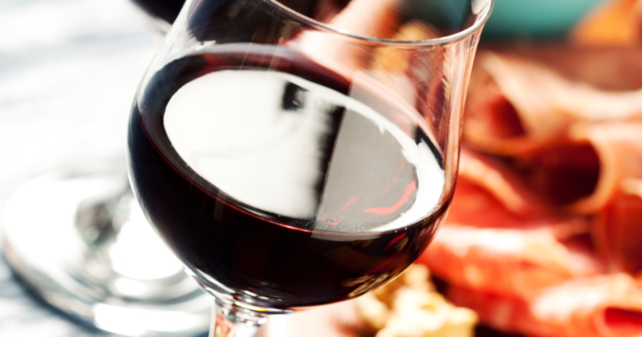 Glass of wine at Top-Tier Wine Tasting Event