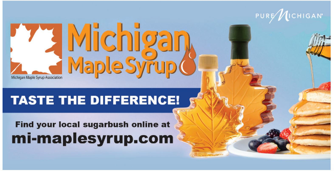 Maple syrup, pancakes, maple leaf