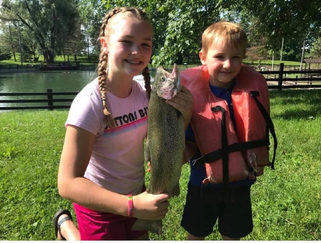Spring Valley Trout Farm Kids Fishing