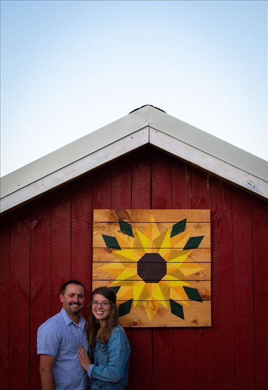 Stiles Pumpkin Farm Sunflower Barn in Durand